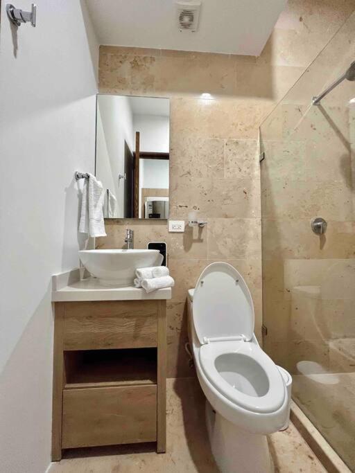 Apartamento Modern Apartment/jacuzzi/sauna/pool/gym Playa del Carmen
